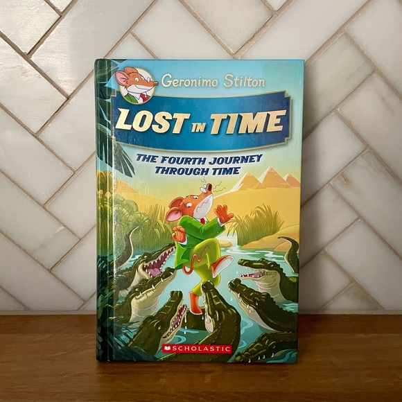 Geronimo Stilton Hardcover - Lost in Time - Book 4 from Journey in Time Series - Picture 1 of 6